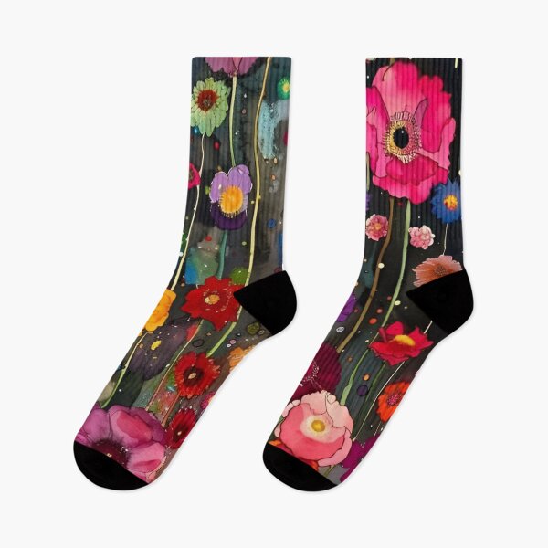Item preview, Gustav Klimt Flower Garden Vivid Seamless Flowers Vintage Floral Patterns Digital Art Illustration designed and sold by Matt_Smith.