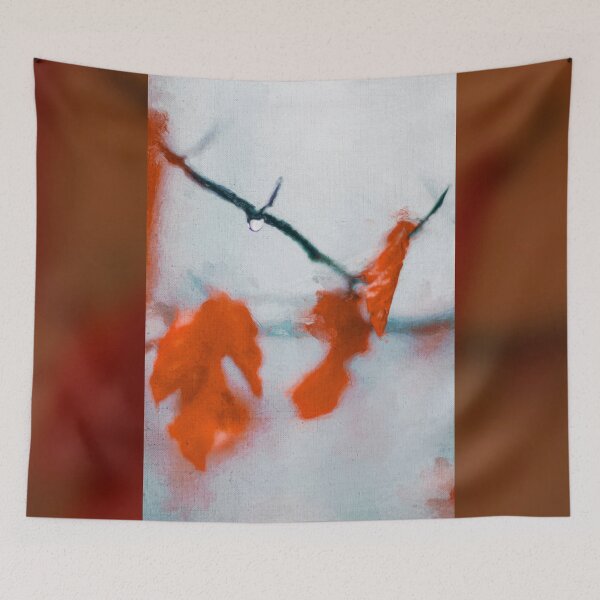 Item preview, Autumn Leaves with Water Droplet designed and sold by Dyrk Wyst Redbubble Shop.
