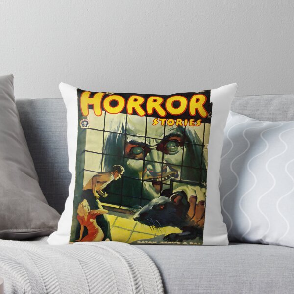 Item preview, Classic Horror Stories Pulp Fiction Cover Art Design designed and sold by Salin Loktam.