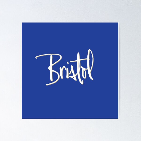 Item preview, BRISTOL personalized type design designed and sold by CharlottePlaceArt.