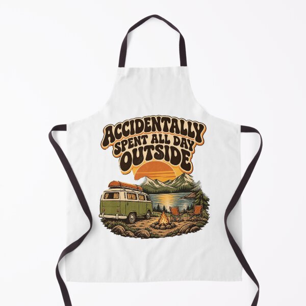 Item preview, Accidentally Spent All Day Outside Vintage Camper Van designed and sold by urbinet.