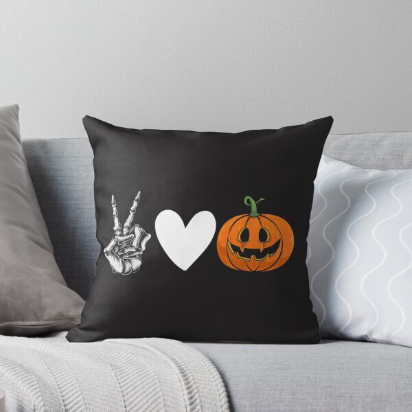 Item preview, Halloween Peace Love and Pumpkins Design for Fall Kids and Adults Gift designed and sold by Salin Loktam.