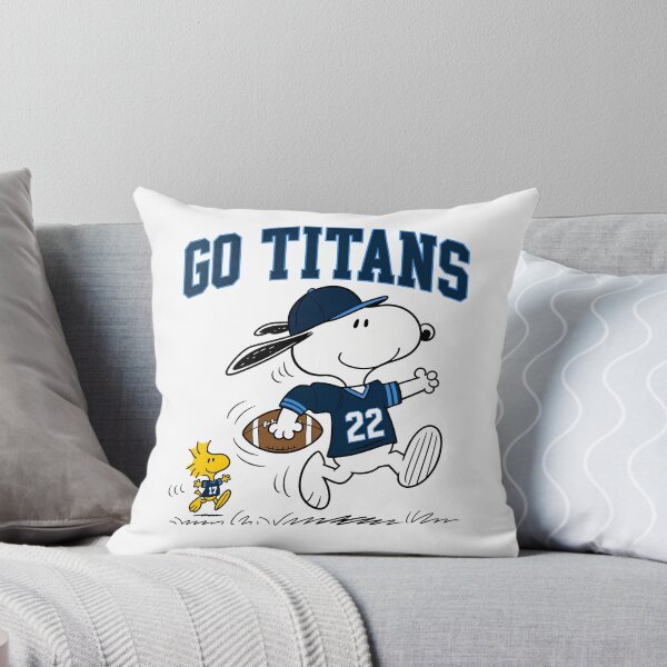 Item preview, Snoopy & Woodstock Tennessee Titans Football Retro F481 designed and sold by GLUVY-THEME.