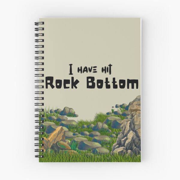 Item preview, Geological Despair — Rock Bottom Tee designed and sold by Șifonier.