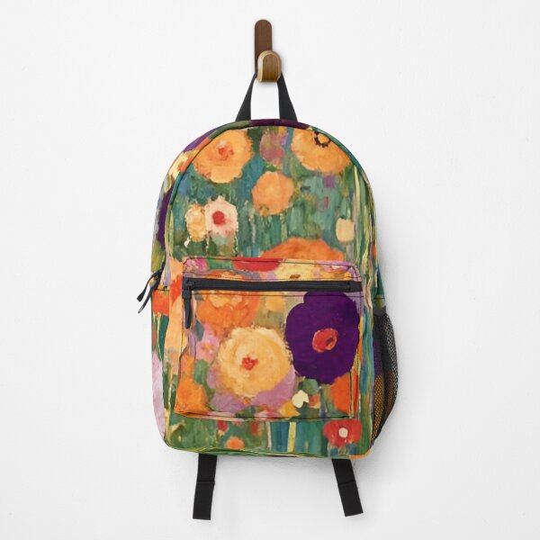 Item preview, Gustav Klimt Flower Garden Vivid Seamless Flowers Vintage Floral Patterns Digital Art Illustration designed and sold by Matt_Smith.