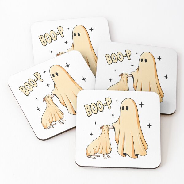Item preview, Cute Dog Boop Ghost Halloween designed and sold by SoyLamderma.