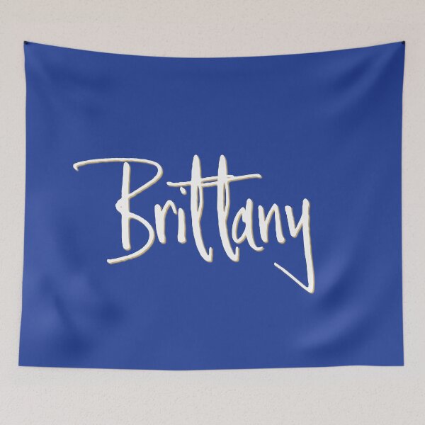 Item preview, BRITTANY personalized type design designed and sold by CharlottePlaceArt.