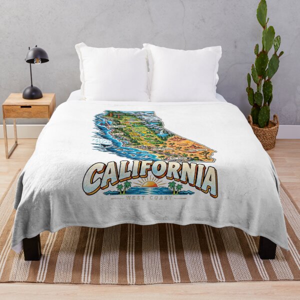 Item preview, Hand Drawn California Travel Souvenir Landmark Gift designed and sold by MichaeIRellov.