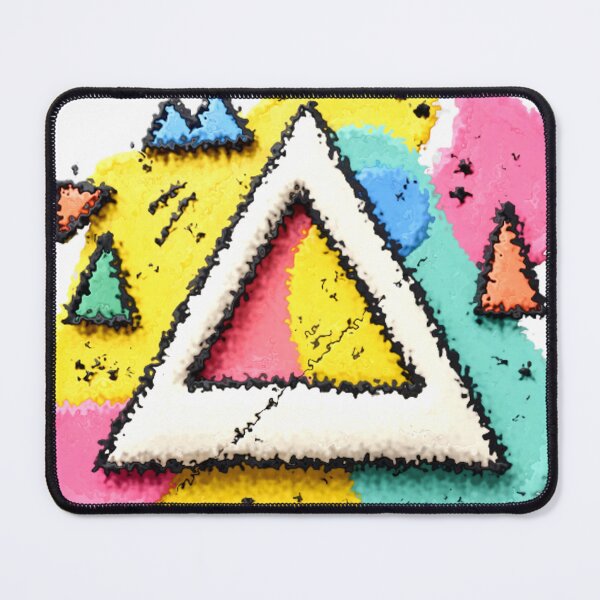 Item preview, elementary design lapping colorful geometric abstract design designed and sold by SmashingDeals.