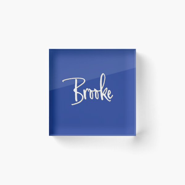 Item preview, BROOKE personalized type design designed and sold by CharlottePlaceArt.
