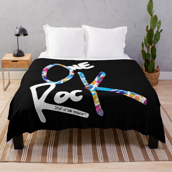 Item preview, One Ok Rock Eye Of The Storm White W Black Outline designed and sold by ZaydenMarlowe.