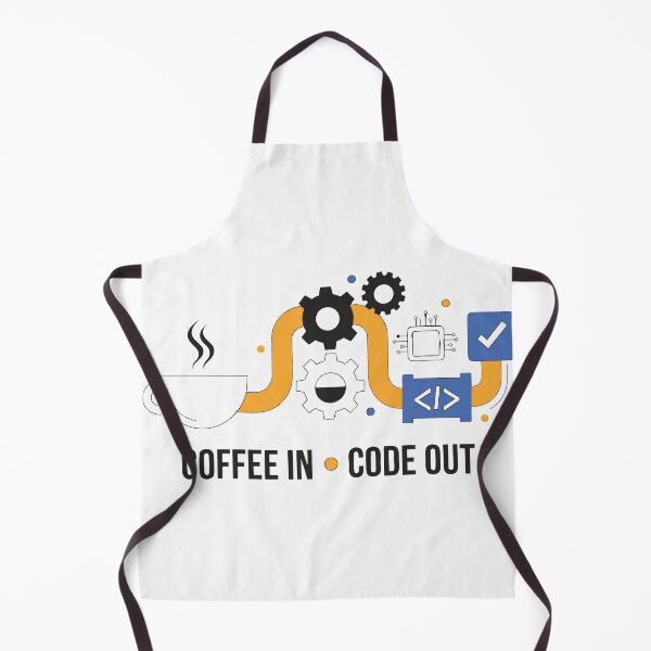Item preview, Coffee In Code Out Funny Programmer Coding Coffee T-Shirt designed and sold by Design-Pro-21.
