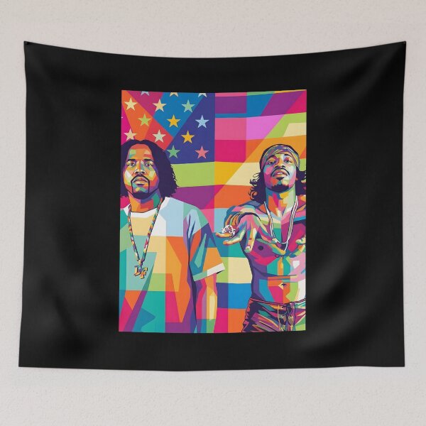 Item preview, OutKast pop art designed and sold by Airunreal.