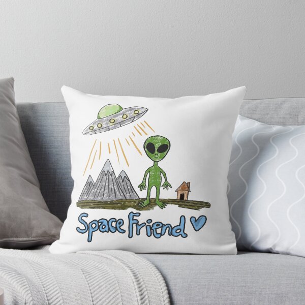 Item preview, Alien Space Friend  designed and sold by wildjellybeans.