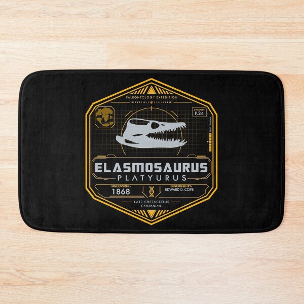 Item preview, Elasmosaurus platyurus | Paleontology Expedition | Plesiosaur Skull & Late Cretaceous Map designed and sold by Grimtech Workshop.
