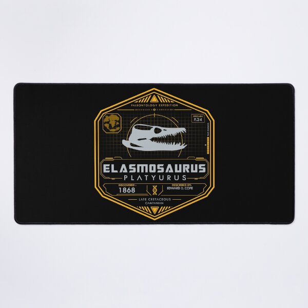 Item preview, Elasmosaurus platyurus | Paleontology Expedition | Plesiosaur Skull & Late Cretaceous Map designed and sold by Grimtech Workshop.