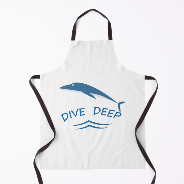Item preview, Dive Deep Dolphin Ocean Wave Sea Life T-Shirt designed and sold by Mdjahirulsk.