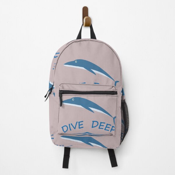 Item preview, Dive Deep Dolphin Ocean Wave Sea Life T-Shirt designed and sold by Mdjahirulsk.