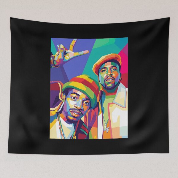 Item preview, OutKast pop art designed and sold by Airunreal.