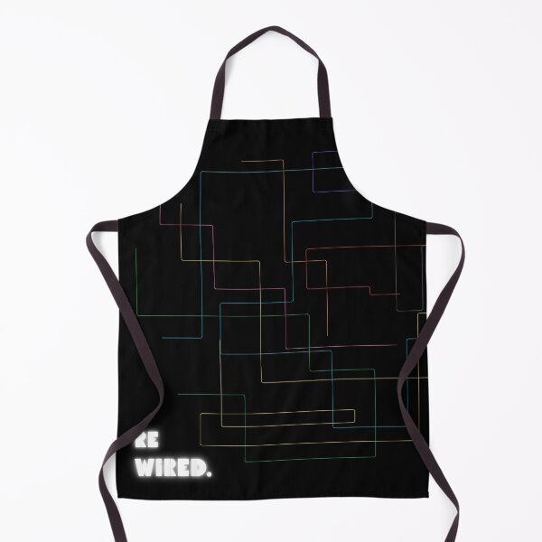 Item preview, Synthetic Neural Grid — Neon Wireframe Tee designed and sold by Șifonier.