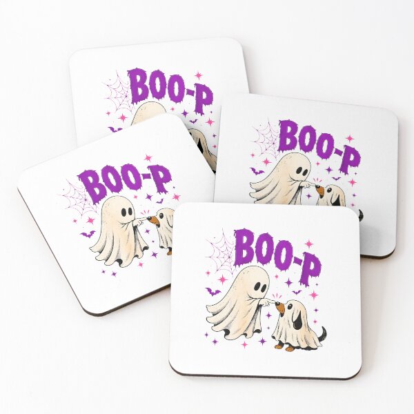 Item preview, Cute Ghost Dog Boop Halloween Design designed and sold by SoyLamderma.