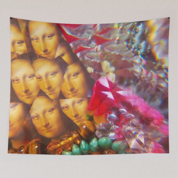 Item preview, Da Vinci Abstraction: Mona Lisa Love Ray - Refracted Renaissance Optical Art designed and sold by ElionSolis.