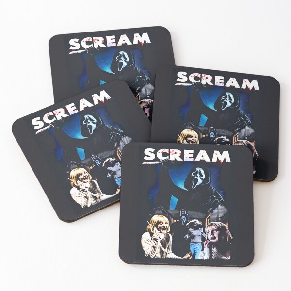 Item preview, Scream Ghostface Horror Movie Slasher Poster designed and sold by Vicky021.