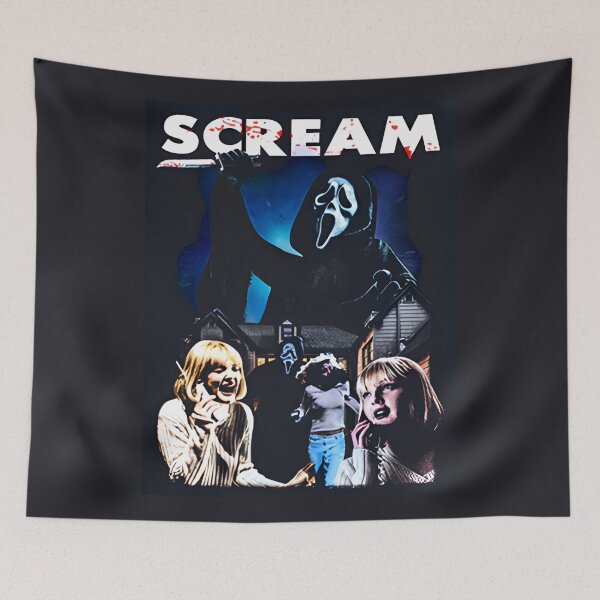 Item preview, Scream Ghostface Horror Movie Slasher Poster designed and sold by Vicky021.
