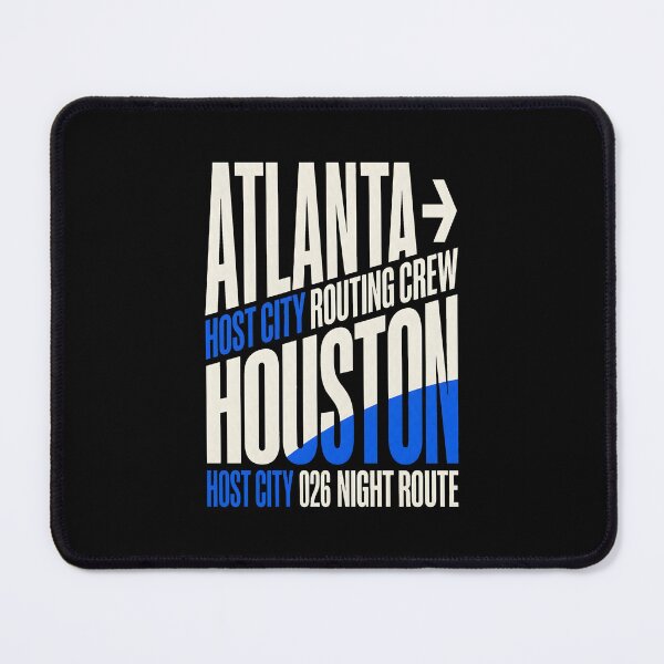 Item preview, Tour Routing Crew Host City Typographic Graphic designed and sold by SplashTastic.
