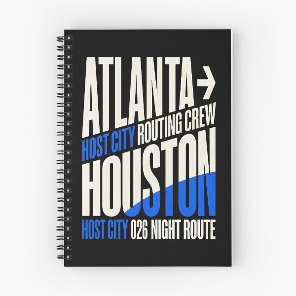 Item preview, Tour Routing Crew Host City Typographic Graphic designed and sold by SplashTastic.