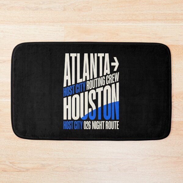 Item preview, Tour Routing Crew Host City Typographic Graphic designed and sold by SplashTastic.