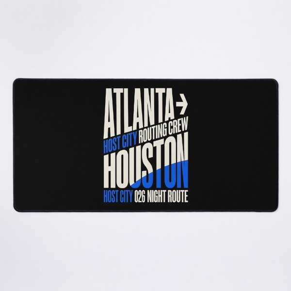 Item preview, Tour Routing Crew Host City Typographic Graphic designed and sold by SplashTastic.