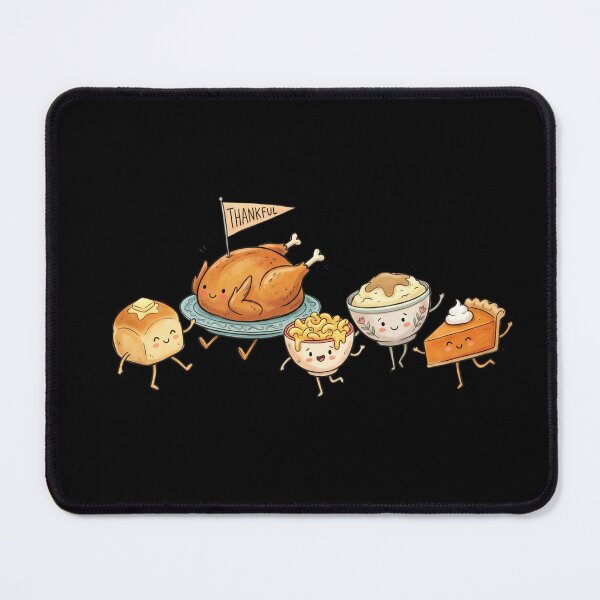 Item preview, Cute Thanksgiving Food Squad designed and sold by dudelinart.