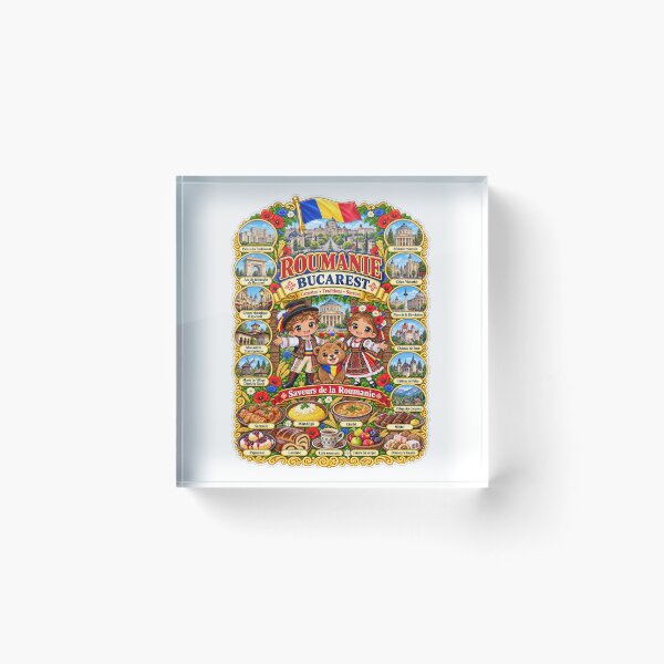 Item preview, Romania Bucharest – Kawaii Trip, Carpathians, Traditions and Flavors of Romania designed and sold by Cifi64.