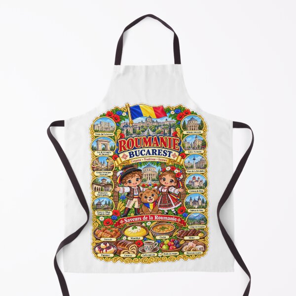 Item preview, Romania Bucharest – Kawaii Trip, Carpathians, Traditions and Flavors of Romania designed and sold by Cifi64.