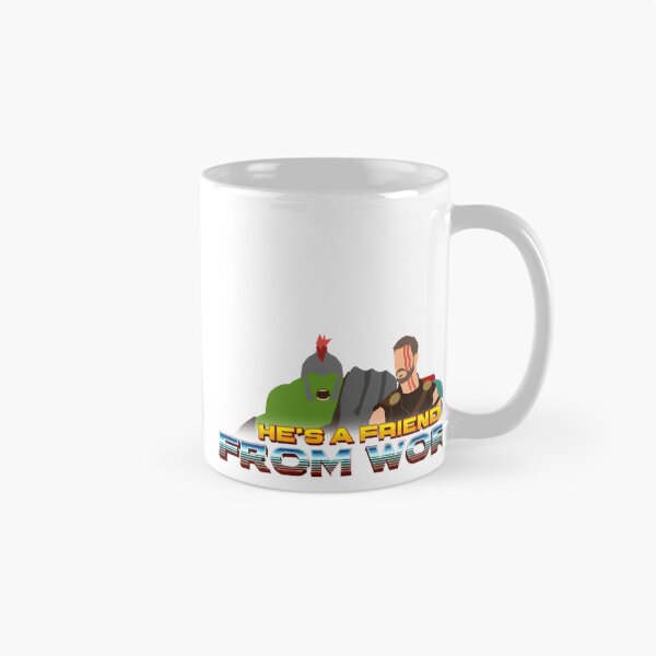Item preview, He's a Friend from Work - Funny Casual Office Humor Design designed and sold by wordonmyapparel.