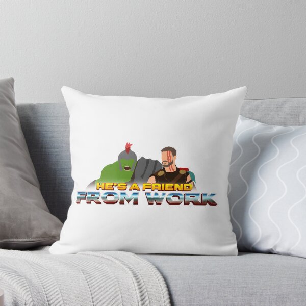 Item preview, He's a Friend from Work - Funny Casual Office Humor Design designed and sold by wordonmyapparel.