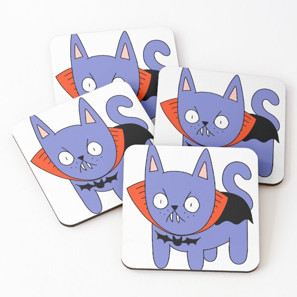 Item preview, Dracula Cat designed and sold by motherbrainart.