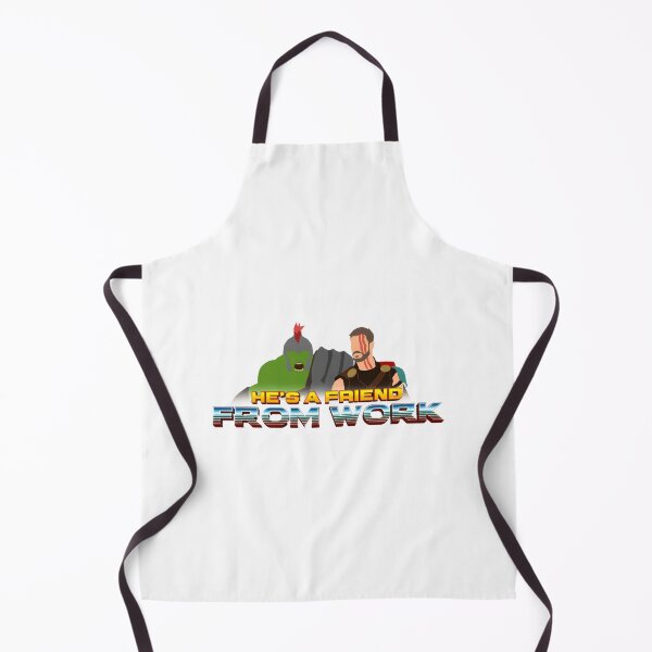 Item preview, He's a Friend from Work - Funny Casual Office Humor Design designed and sold by wordonmyapparel.