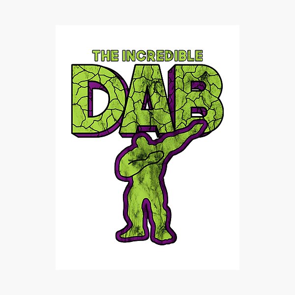 Item preview, The Incredible Dab Dance Pose Graphic Design designed and sold by wordonmyapparel.