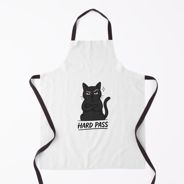 Item preview, Sassy Black Cat Moody Minimalist Illustration designed and sold by StickerNestYou.