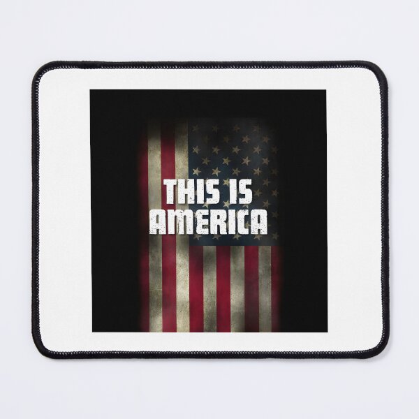 Item preview, This is America Social Commentary Graphic Design designed and sold by zanahoricida.