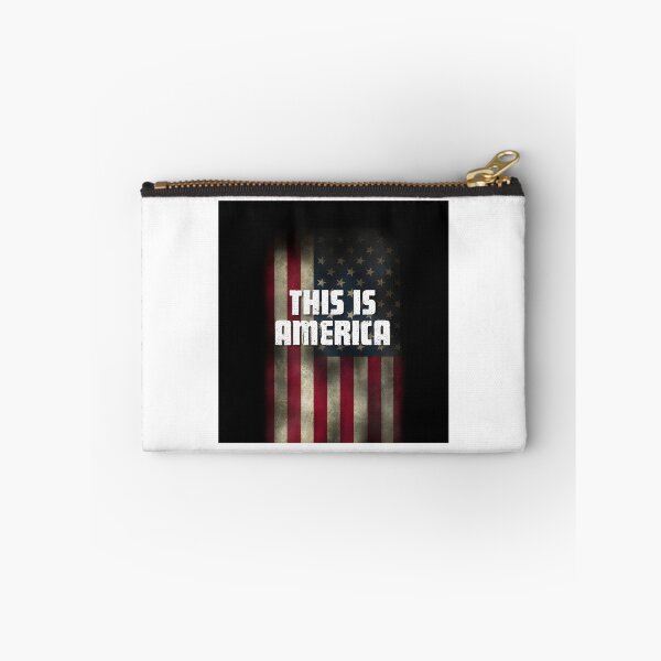 Item preview, This is America Social Commentary Graphic Design designed and sold by zanahoricida.