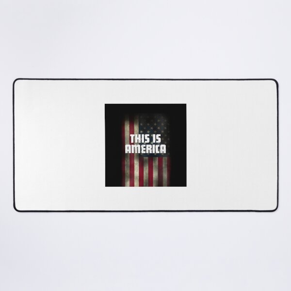 Item preview, This is America Social Commentary Graphic Design designed and sold by zanahoricida.