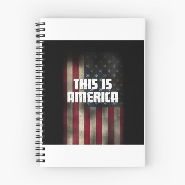 Item preview, This is America Social Commentary Graphic Design designed and sold by zanahoricida.