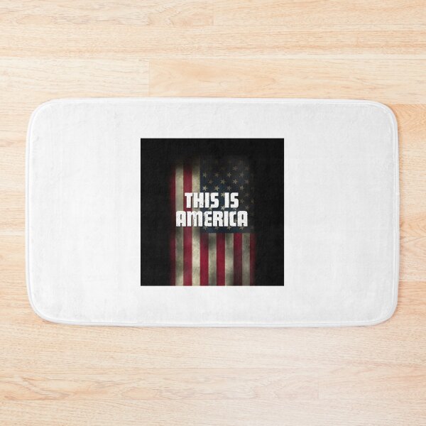 Item preview, This is America Social Commentary Graphic Design designed and sold by zanahoricida.
