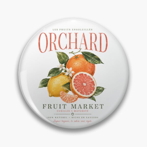 Item preview, Vintage citrus Orchard fruit market orange lemon grapefruit designed and sold by Sixtinebzh.