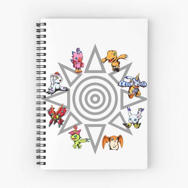 Item preview, CIRCLE Classic Digital Monsters all Squad cute illustration  designed and sold by sabartgunpla.