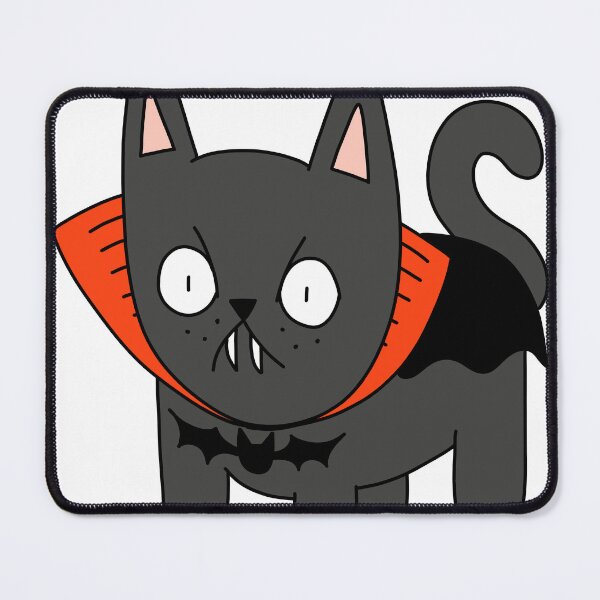 Item preview, Dracula Cat - black designed and sold by motherbrainart.