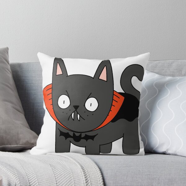 Item preview, Dracula Cat - black designed and sold by motherbrainart.